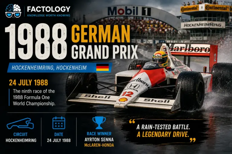 1988 German Grand Prix is not quite what it seems.