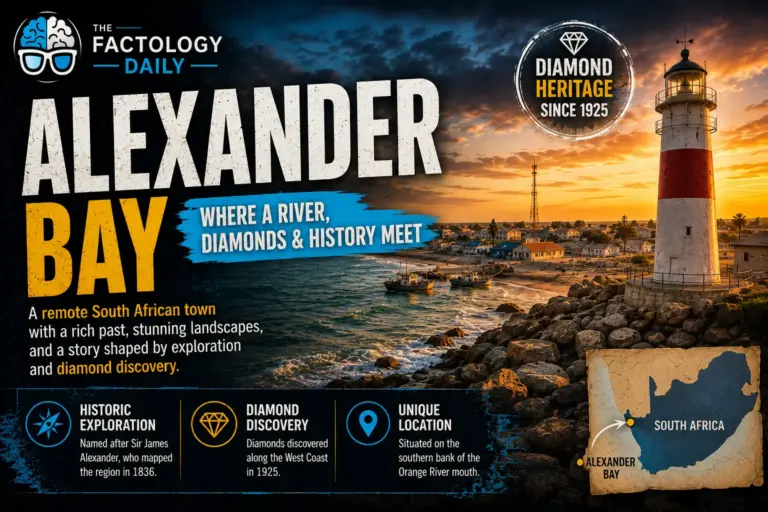 Alexander Bay, South Africa: what actually happened.