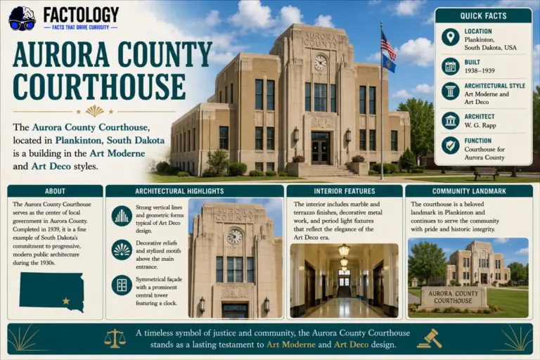 Aurora County Courthouse is not quite what it seems.