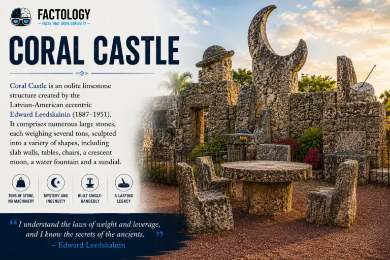 Coral Castle is stranger than it sounds.