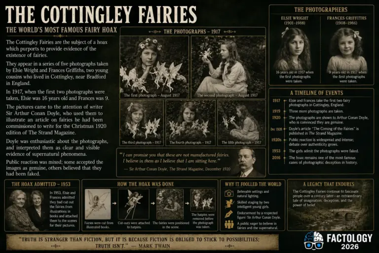 The simple version of Cottingley Fairies.