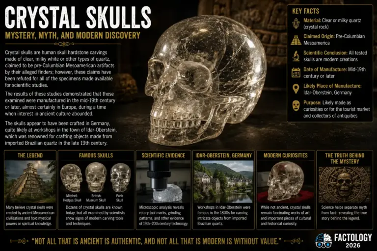 Crystal skull: what actually happened.