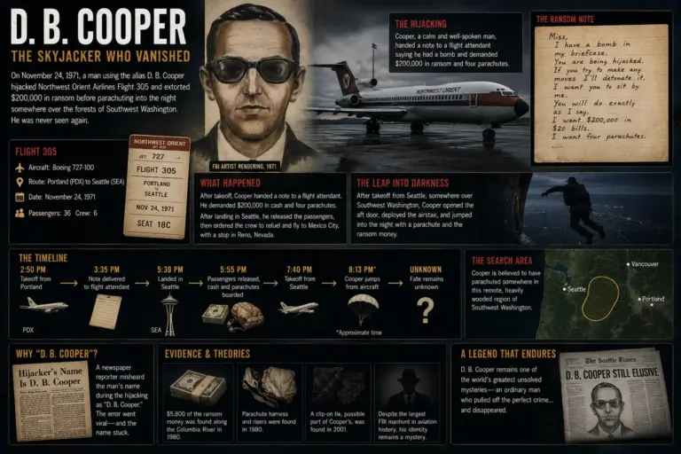 The real story behind D. B. Cooper.