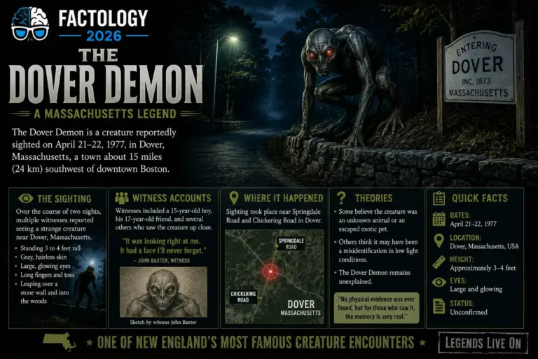 Dover Demon: what actually happened.