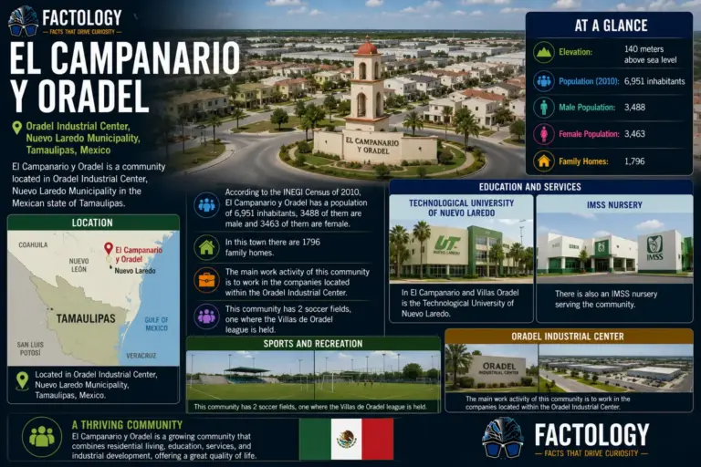 El Campanario y Oradel, Tamaulipas is stranger than it sounds.