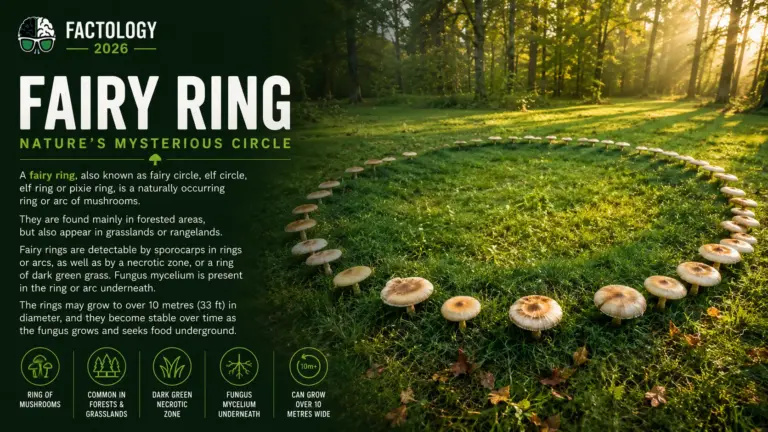 Fairy ring: what actually happened.