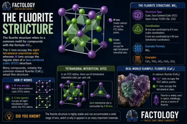 Fluorite structure deserves a closer look.