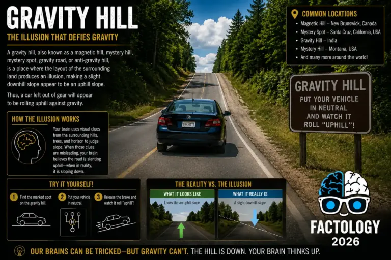 The real story behind Gravity hill.