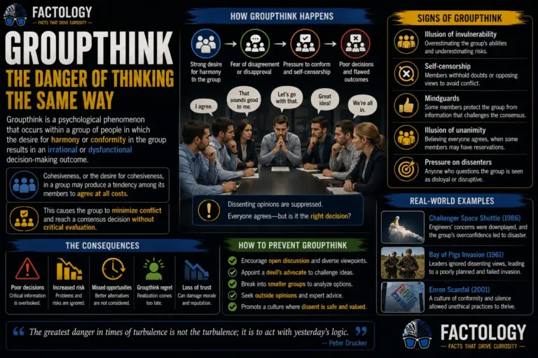 Groupthink is stranger than it sounds.