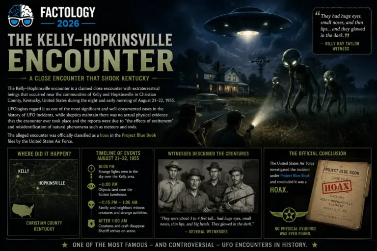 Kelly–Hopkinsville encounter: what actually happened.