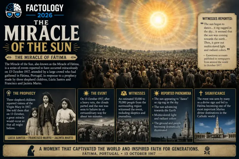 The facts behind Miracle of the Sun.
