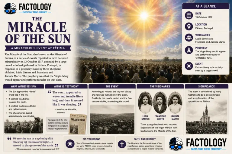 Miracle of the Sun: what actually happened.