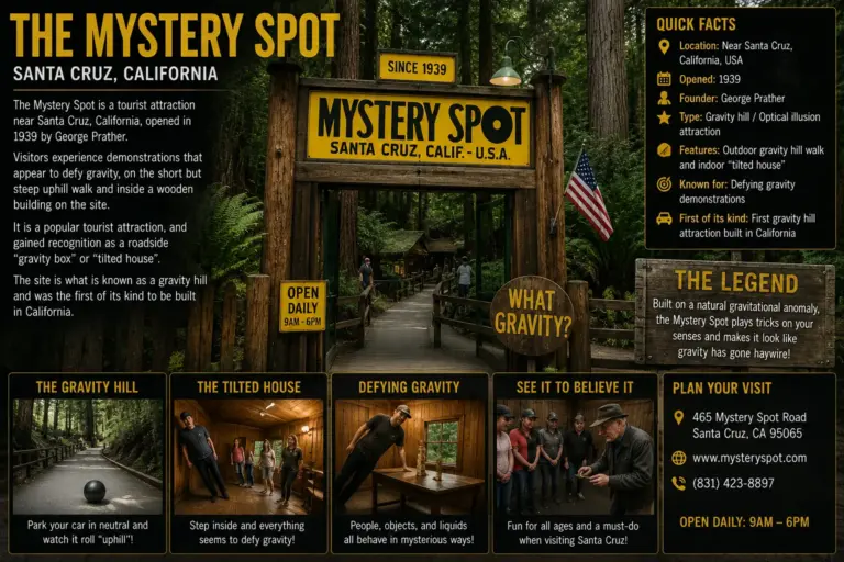 The facts behind Mystery Spot.