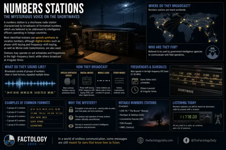 The real story behind Numbers station.