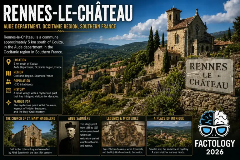 The facts behind Rennes-le-Château.