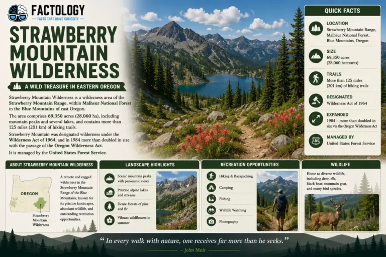 Strawberry Mountain Wilderness is stranger than it sounds.