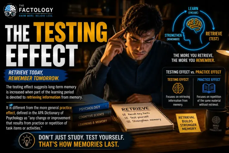 Testing effect is stranger than it sounds.