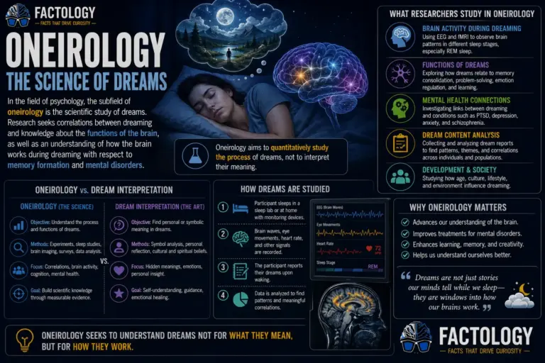 The facts behind Oneirology.