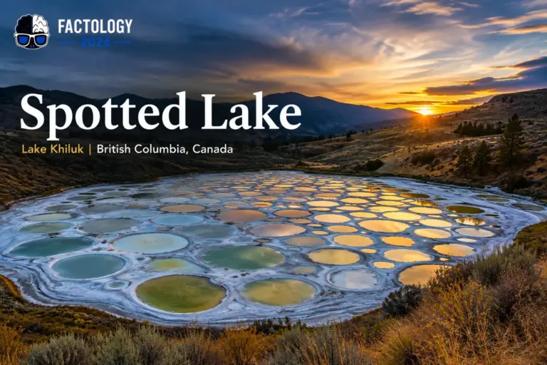The facts behind Spotted Lake.