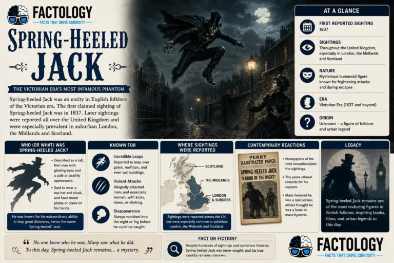 The facts behind Spring-heeled Jack.