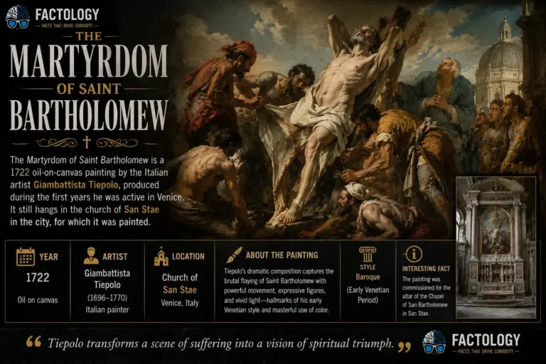 The Martyrdom of Saint Bartholomew still raises strange questions.