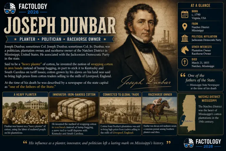 The real story behind Joseph Dunbar.