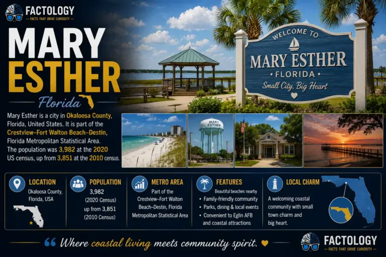 The real story behind Mary Esther, Florida.