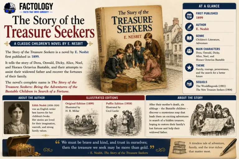 The real story behind The Story of the Treasure Seekers.
