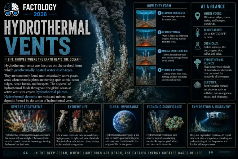 The simple version of Hydrothermal vent.