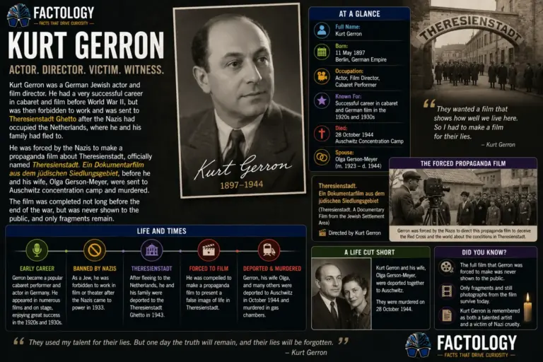 The simple version of Kurt Gerron.