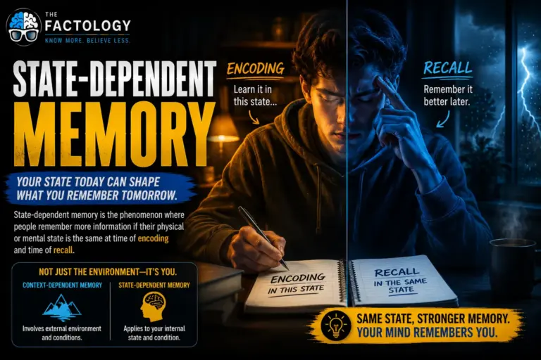 The simple version of State-dependent memory.