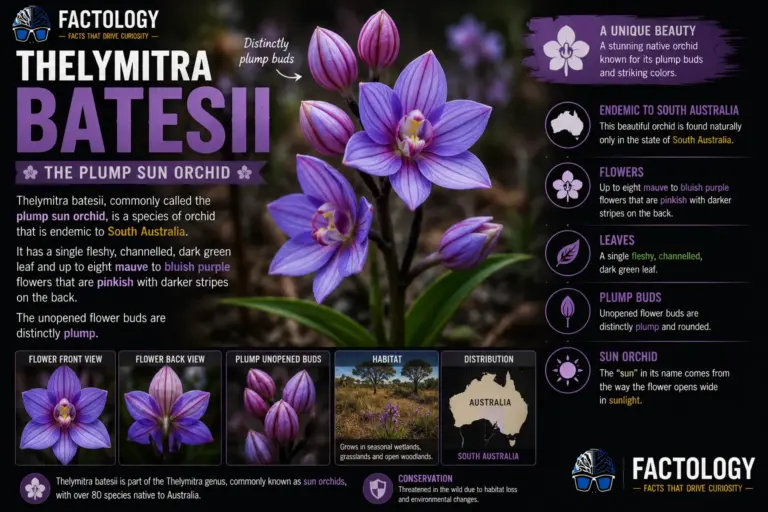 The simple version of Thelymitra batesii.