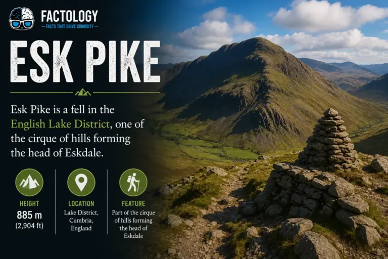 The sourced background on Esk Pike.
