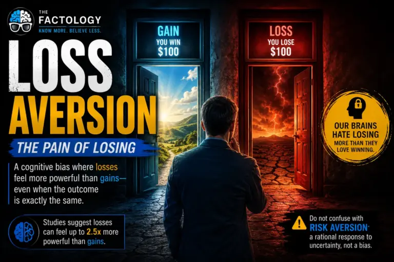 The sourced background on Loss aversion.