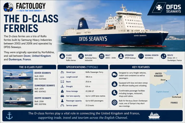 The surprising truth about D-class ferry.