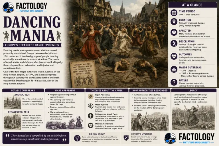 The surprising truth about Dancing mania.