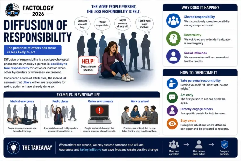 The surprising truth about Diffusion of responsibility.