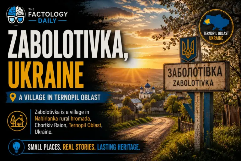 The surprising truth about Zabolotivka.