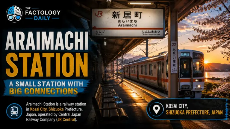 What people get wrong about Araimachi Station.