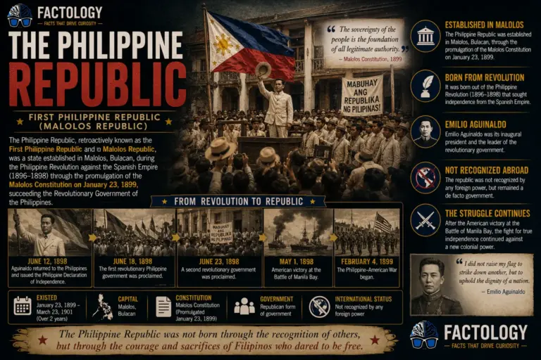 What people get wrong about First Philippine Republic.