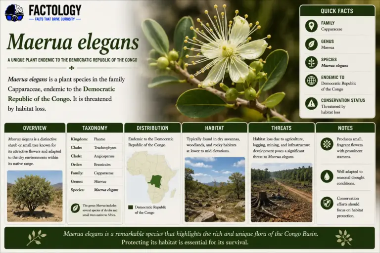 What people get wrong about Maerua elegans.