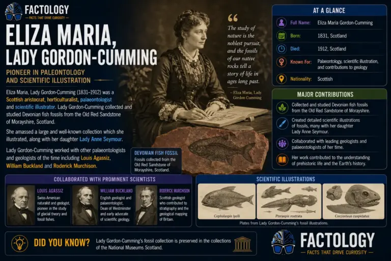 Why Eliza Maria Gordon-Cumming still gets people talking.