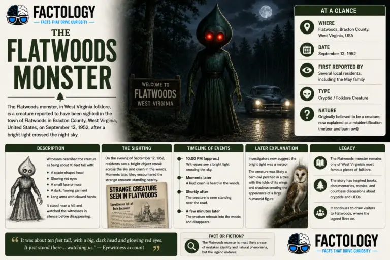 Why Flatwoods monster still gets people talking.