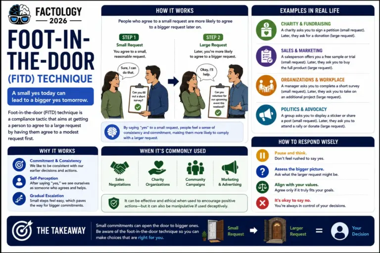 Why Foot-in-the-door technique still gets people talking.
