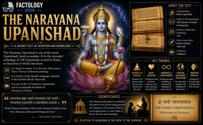 Why Narayana Upanishad still gets people talking.