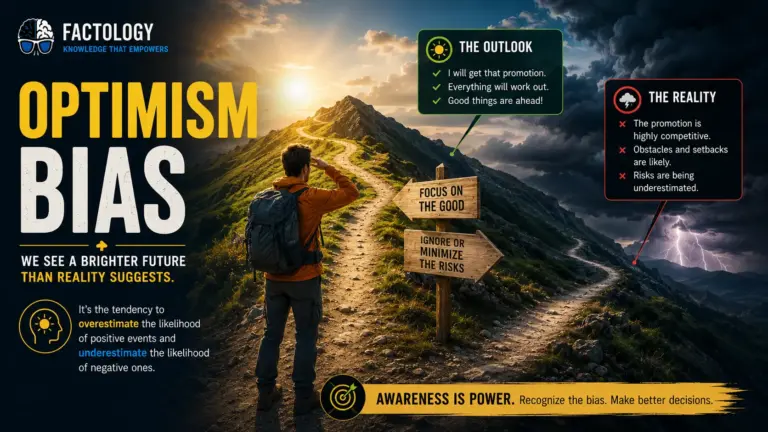 Why Optimism bias still gets people talking.