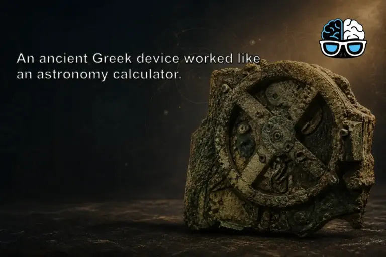 An ancient Greek device worked like an astronomy calculator.