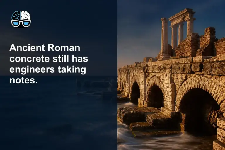 Ancient Roman concrete still has engineers taking notes.