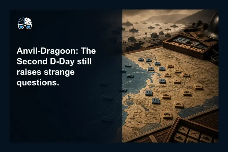 Anvil-Dragoon: The Second D-Day still raises strange questions.
