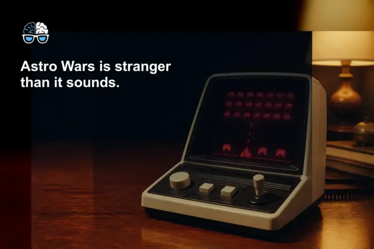 Astro Wars is stranger than it sounds.